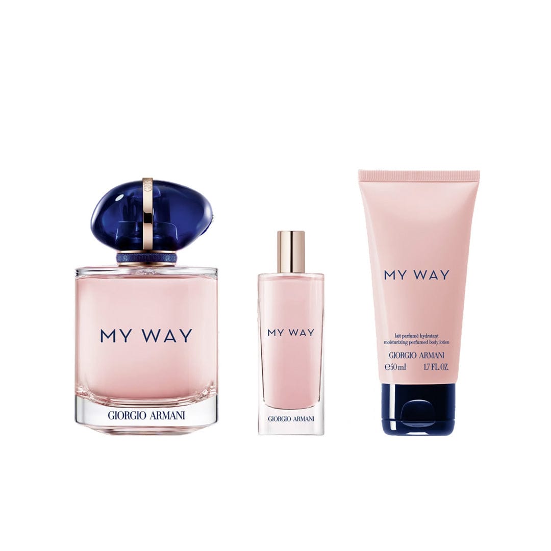 Giorgio Armani Giorgio Armani My Way Set EDP 90 ML + 15 ML + Crema 50 ML (M)