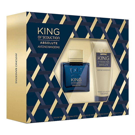 Antonio Banderas King of Seduction Absolute Set EDT 100 ML + After Shave 75 ML (H)