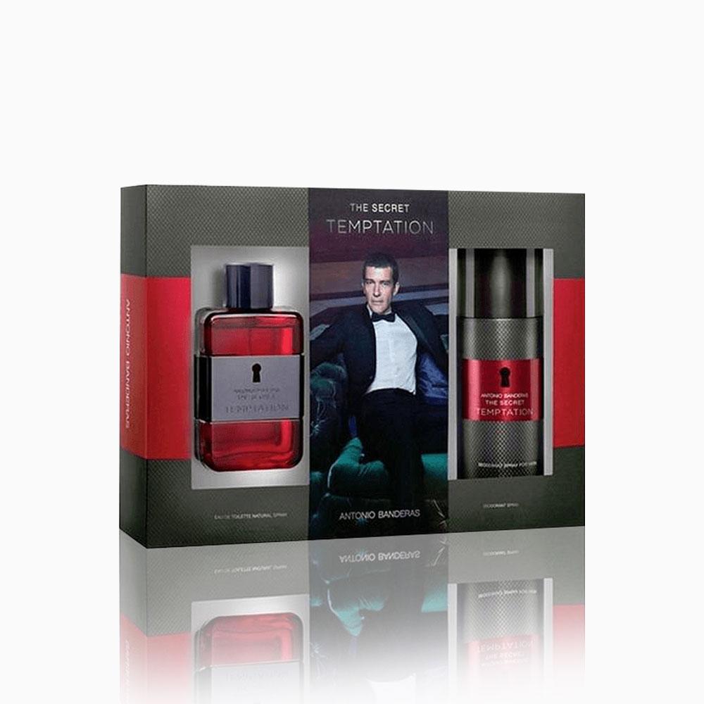 Antonio Banderas The Secret Temptation Set EDT 100 ML + Deo 150 ML (H)