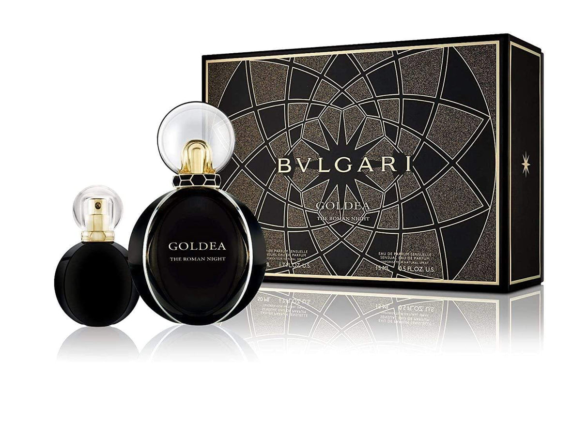 Bvlgari Bvlgari Goldea The Roman Night Women EDP 50ML + 15 ML (M) Set