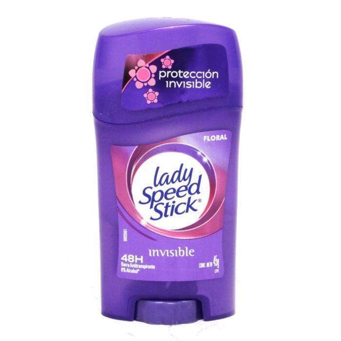 Lady Speed Stick Invisible Floral Antitranspirante en Barra 45g
