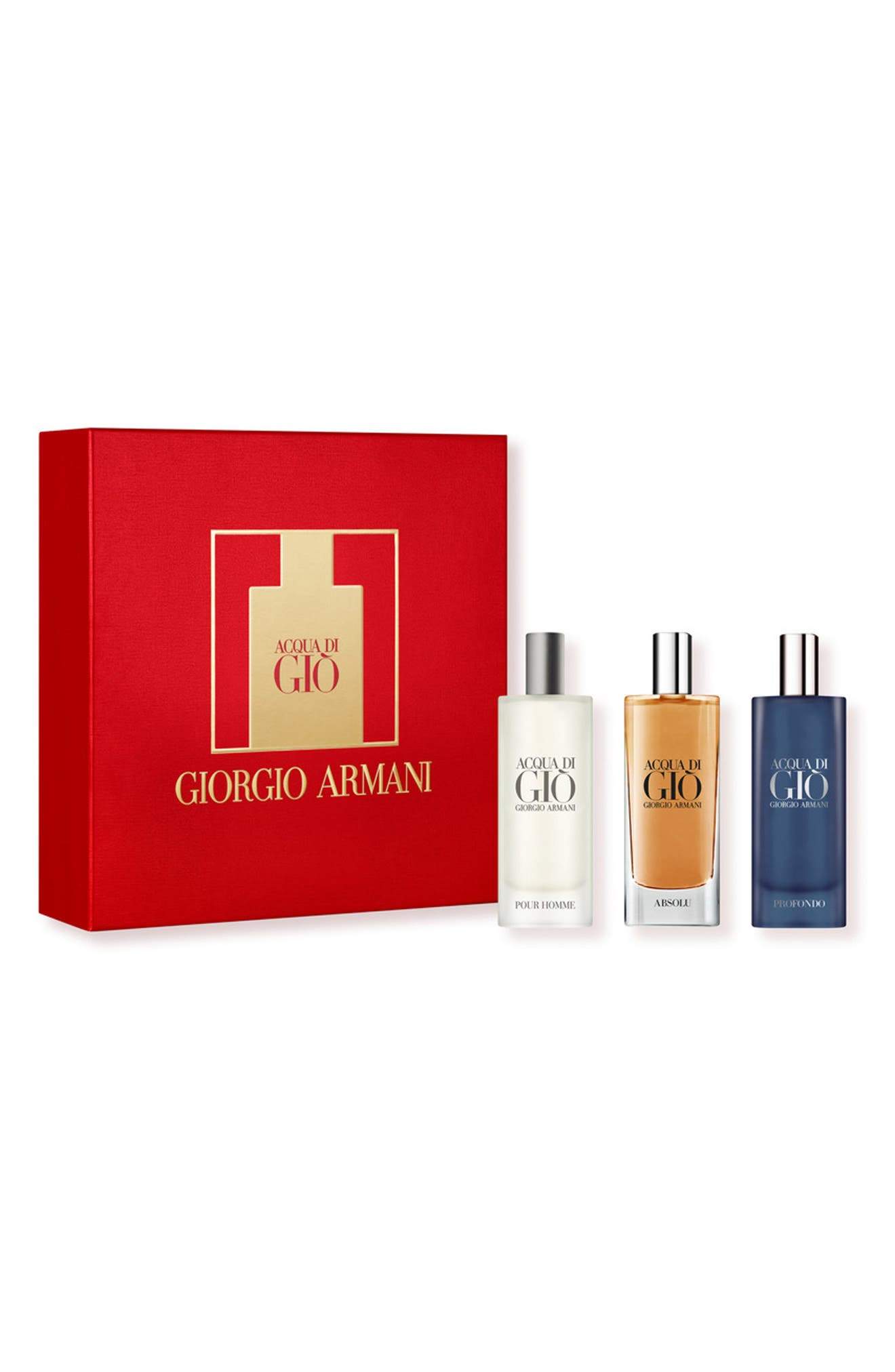 Giorgio Armani Acqua Di Gio SET 15 ML X 3 (H) – Elite Perfumes