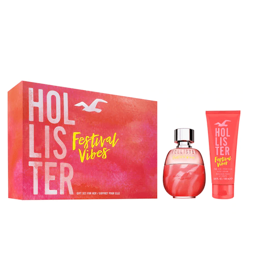 Hollister Fest Vibes Set EDP 100 ML + Crema 100 ML (M)