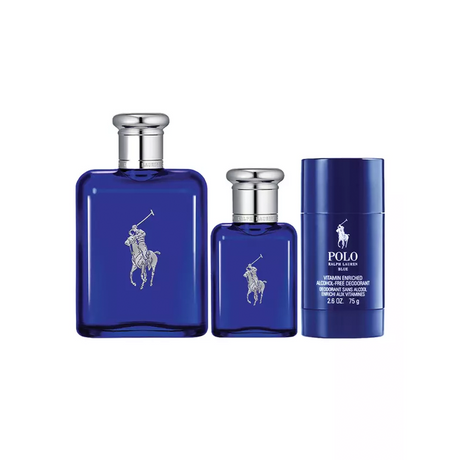 Ralph Lauren Polo Blue Set 125 Ml + 40 Ml + Deo 75 Ml EDT (H)