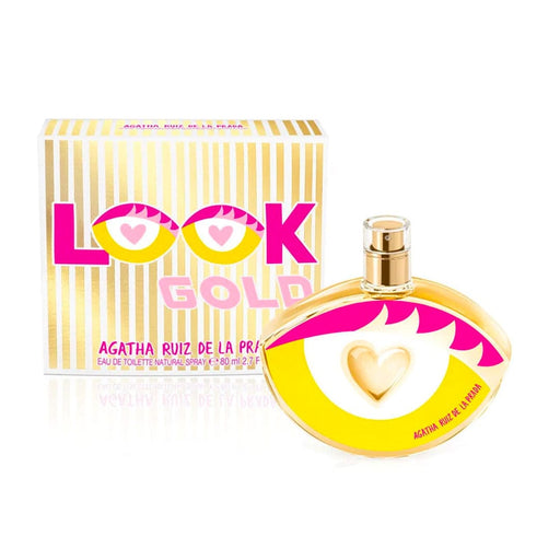 Agatha Ruiz De La Prada Agatha Ruiz De La Prada Look Gold EDT 80 ML (M)