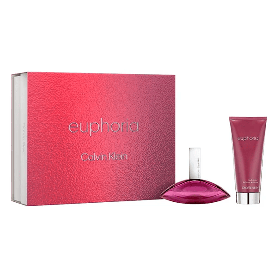 Calvin Klein Euphoria Edp 100Ml+ Body Lotion 100Ml Set (M)