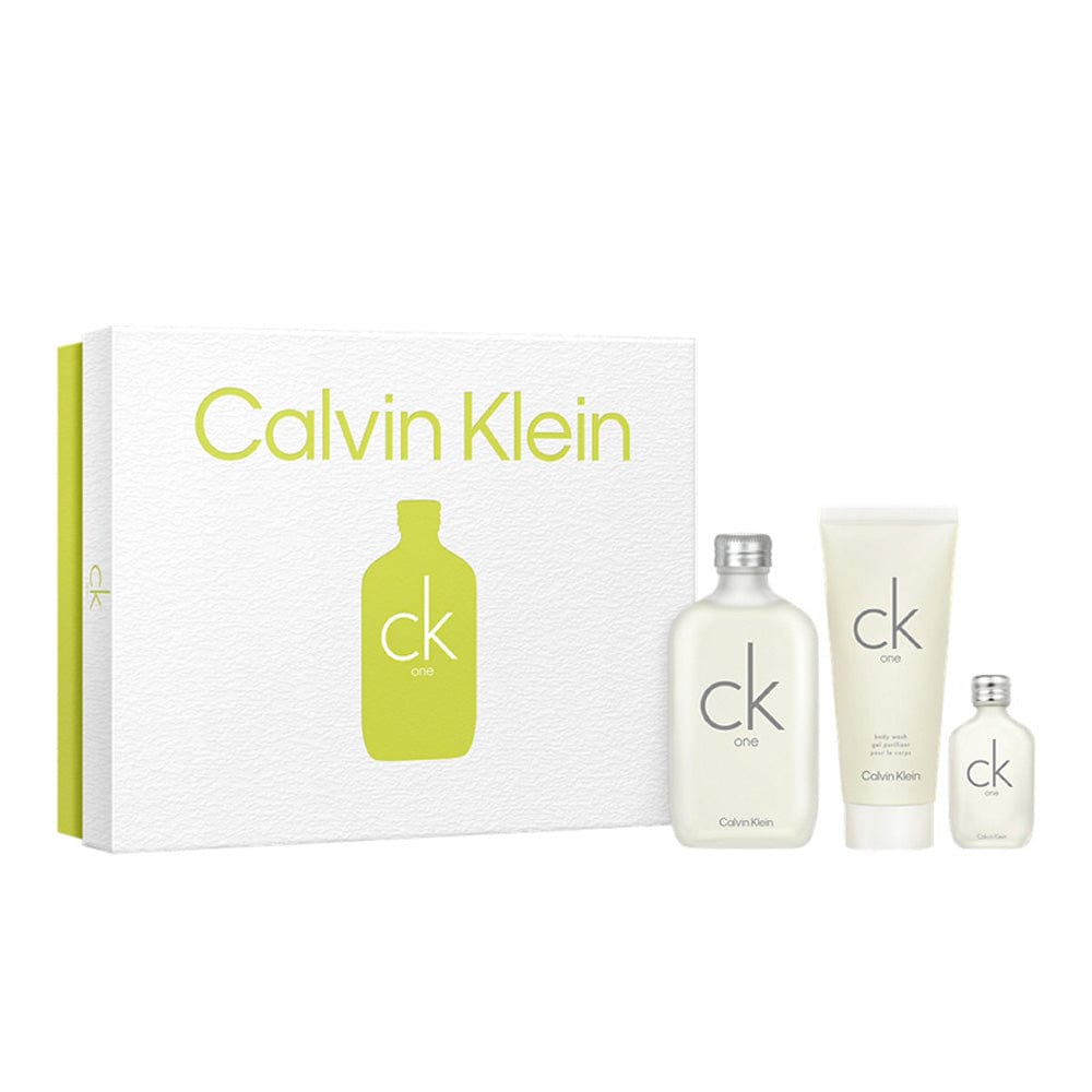 Calvin Klein Ck One Set EDT 100 ML + SG 100 ML + EDT 15 ML (H) — Elite
