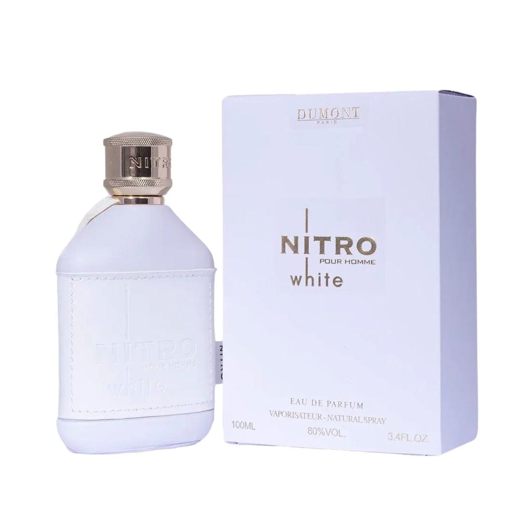 香水(男性用) Dumont Nitro Intense & Nitro White Dumont Nitro White Pour Homme EDP 100 ML (H) – Elite Perfumes