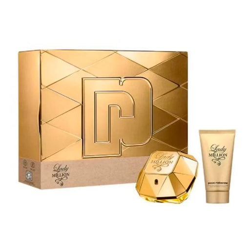 Elite Perfumes Lady Million Set EDP 80 ML + 100 ML Crema + 5 ML (M)