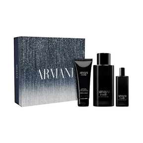 Giorgio Armani Code Set 125 Ml+ Mini 15 Ml + 75 Ml Body Shampoo EDP (H)
