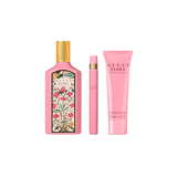 Gucci Set Flora Gorgeous Gardenia EDP 100ML+ Mini 10ML + Body Lotion 50 ML (M)