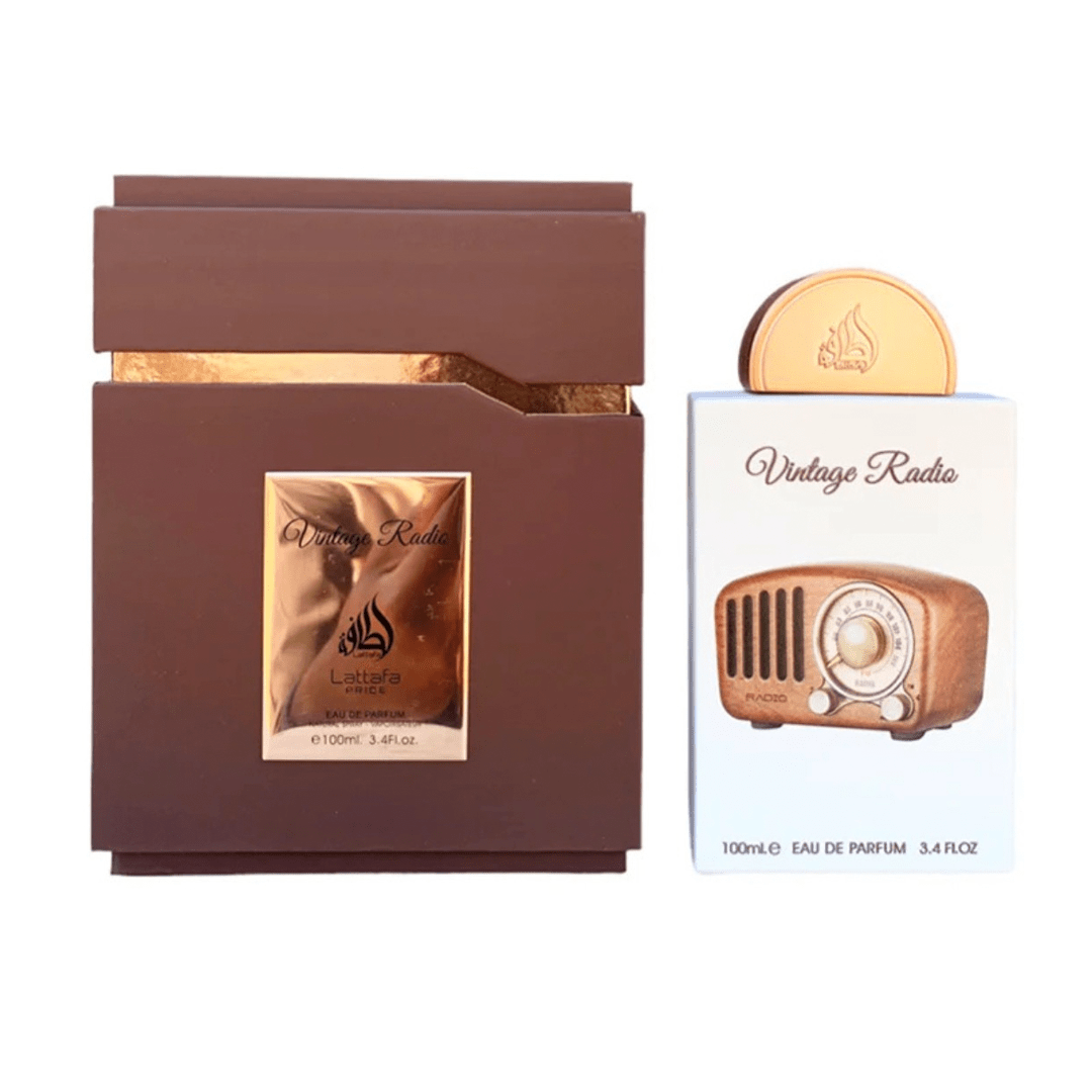 Lattafa Vintage Radio 100ml 香水 Lattafa Vintage Radio EDP 100 ML (U) – Elite Perfumes