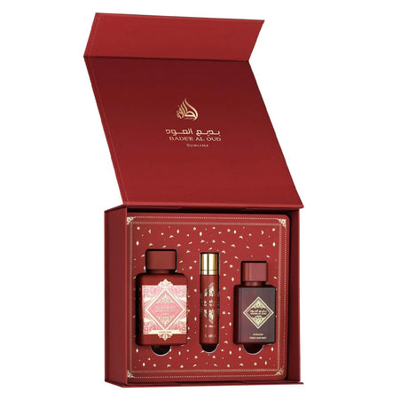 Lattafa Set Badeé Al Oud Sublime 100Ml+50Ml+12Ml EDP (U)
