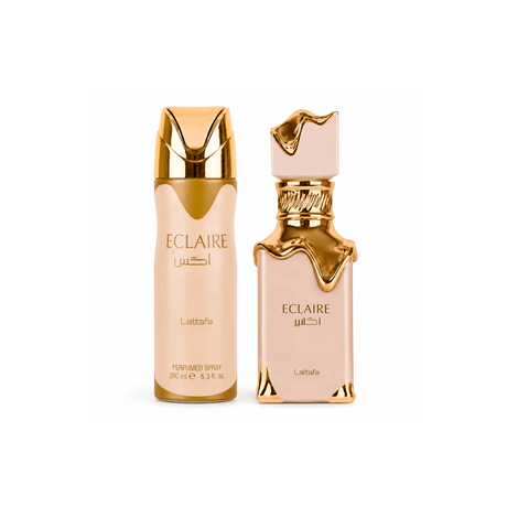 Lattafa Eclaire EDP 100 ML + Perfume Spray 200 ML (M)