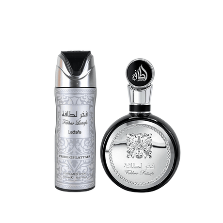 Lattafa Fakhar EDP 100 ml + Perfume Spray 200 ml (H)