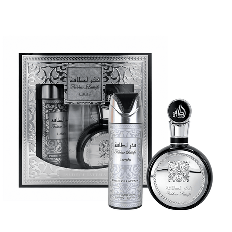 Lattafa Fakhar EDP 100 ml + Perfume Spray 200 ml (H)