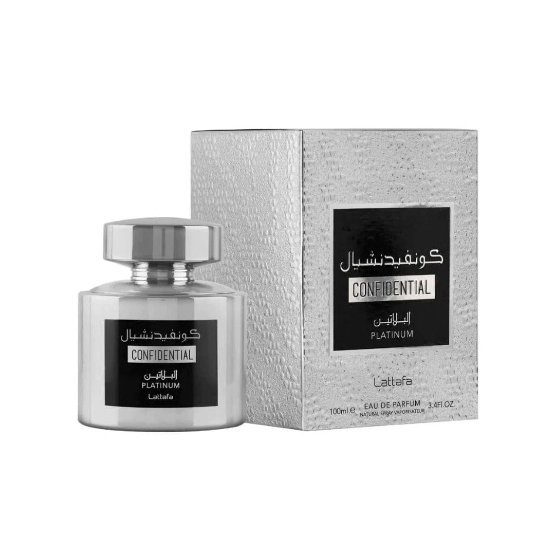 Lattafa Confidential Platinum Unisex EDP 100 ML U Elite Perfumes lattafa-confidential-platinum-unisex-edp-100-ml-u-elite-perfumes