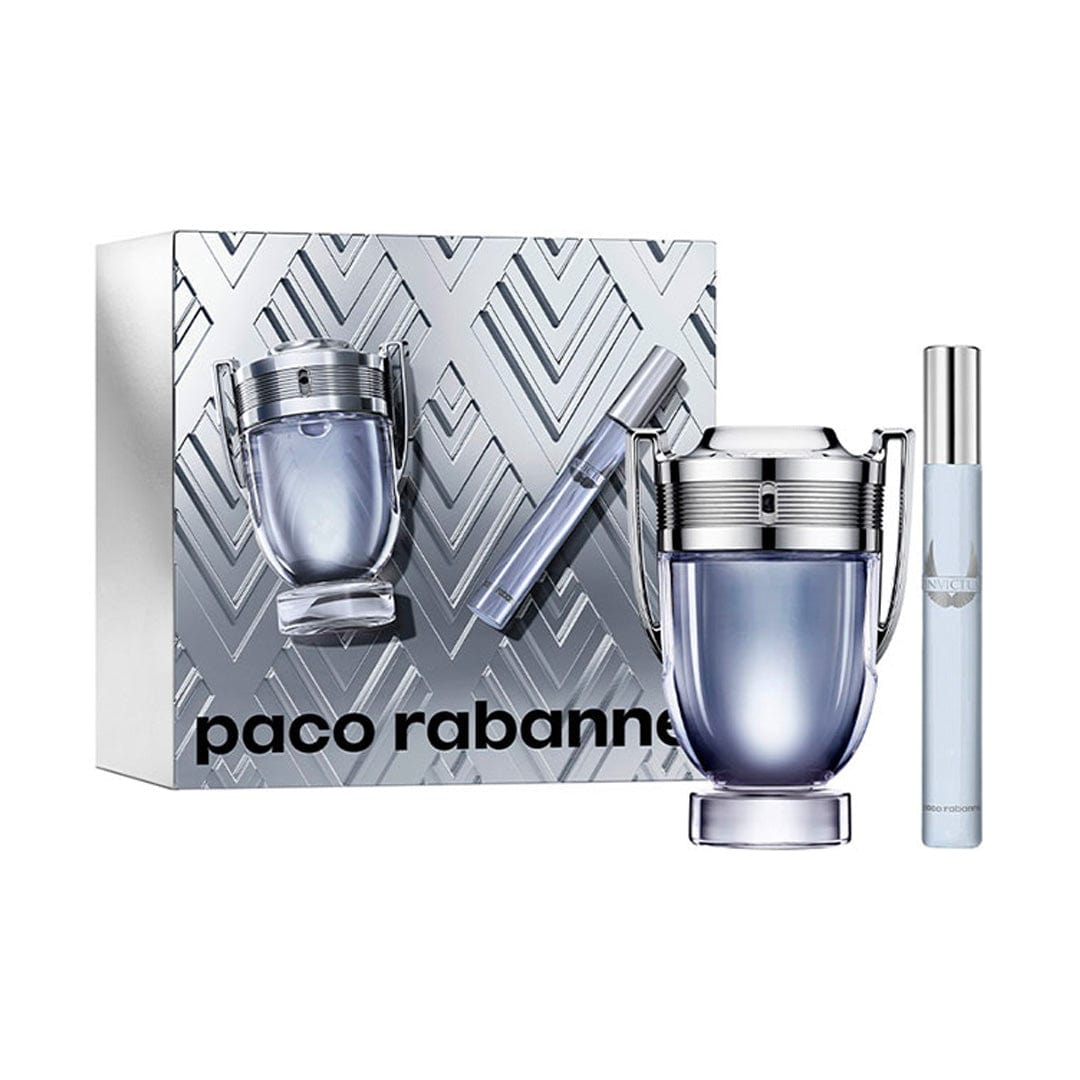 Paco Rabanne Invictus Set EDT 50 ML + 10 ML (H) — Elite Perfumes