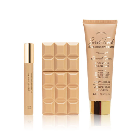 Set Sabrina Carpenter Caramel 10Ml + 30Ml +75 Ml Body Lotion EDP (M)
