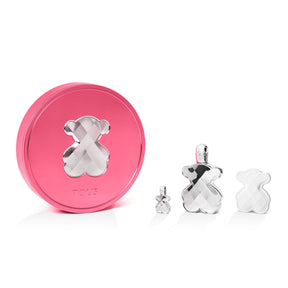 Tous Love Me The Silver Parfum Set 90 ML + 4.5 + Ceramica Perfumada (M)