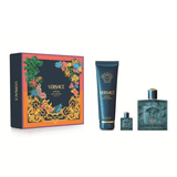 Versace Eros Pour Homme Parfum 100 ML + Mini 5 ML + Gel de Ducha 150 ML (H)