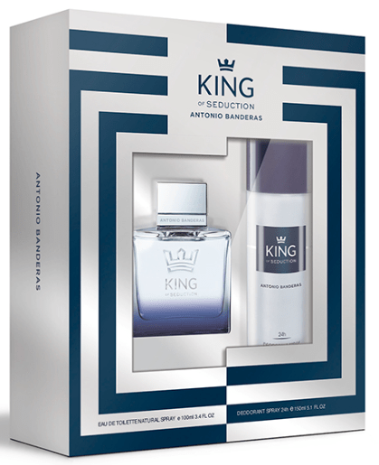 Antonio Banderas King of Seduction Estuche EDT 100 ML 150 ML Deo