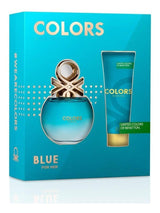 Benetton Colors Blue Set 80 ML + Crema 75 ML (M)