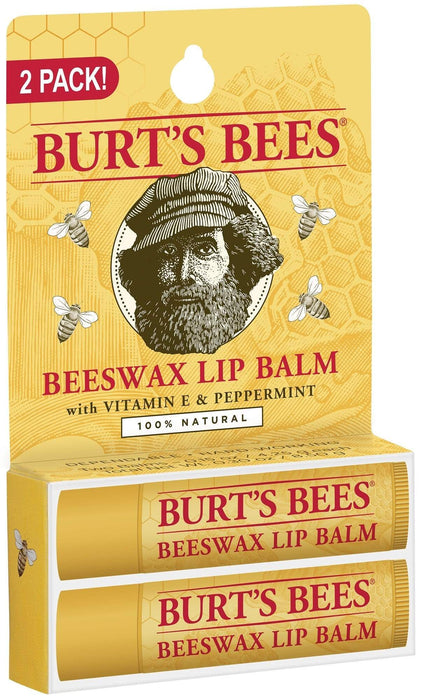 Burt's Bees Bálsamo Labial Cera de Abejas 2un