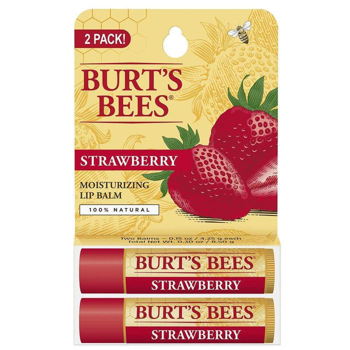 Burt's Bees Bálsamo Labial Frutilla 2un