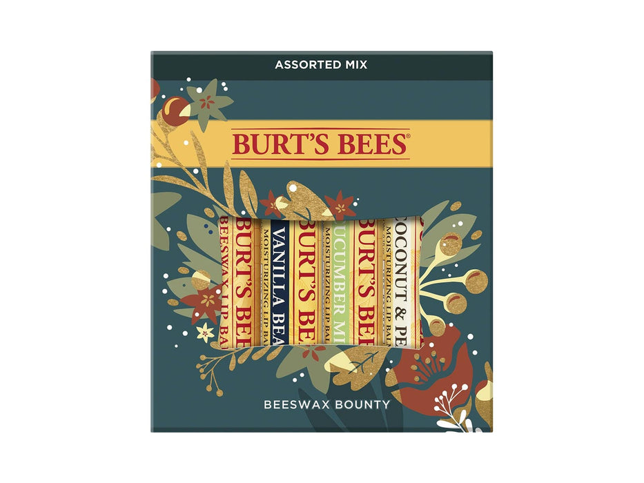 Burt's Bees Burt's Bees Kit Navidad para regalo Bálsamos Labiales Cera de abejas Mix