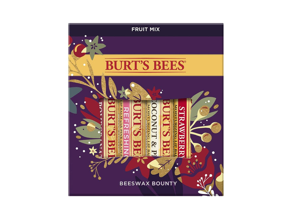 Burt's Bees Burt's Bees Kit Navidad para regalo Bálsamos Labiales Mezcla de Frutas