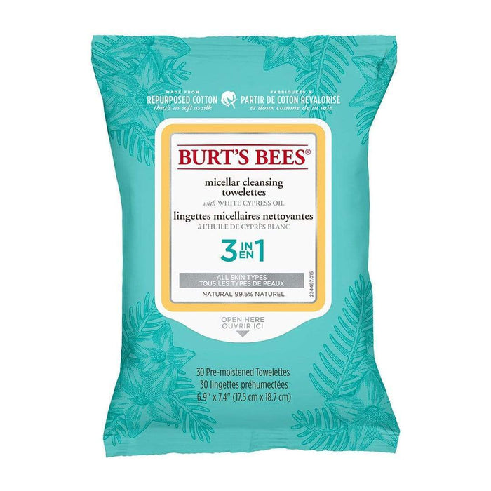Burt's Bees Toallitas Limpiadoras  Micellar 30un