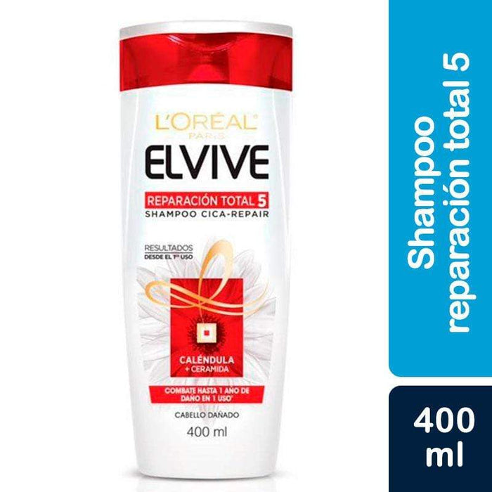 Elvive Shampoo Reparación Total 5 400 ML