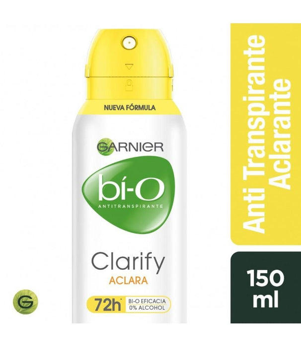 Garnier bí-O Antitranspirante Clarify Aclara Spray 150 ML (M)