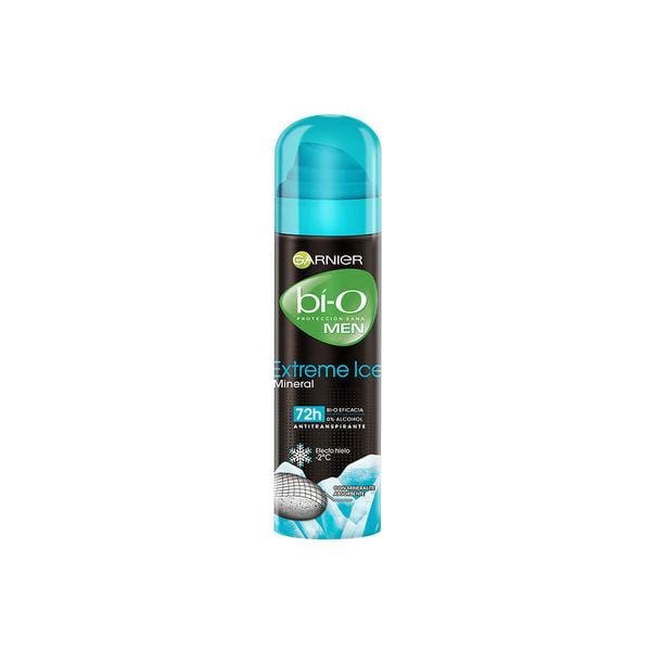Garnier bí-O Men Antitranspirante Extreme Ice Mineral Spray 150 ML (H)