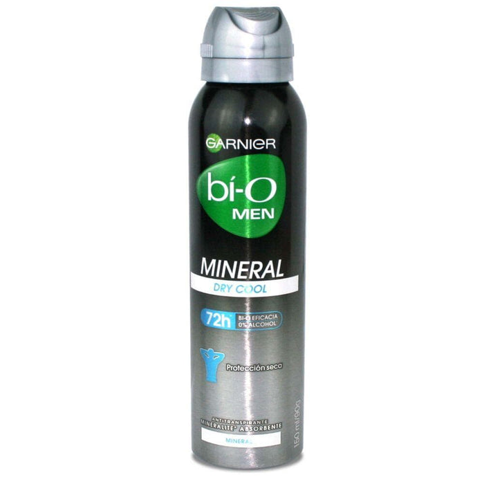 Garnier bí-O Men Antitranspirante Mineral Dry Cool Spray 150 ML (H)