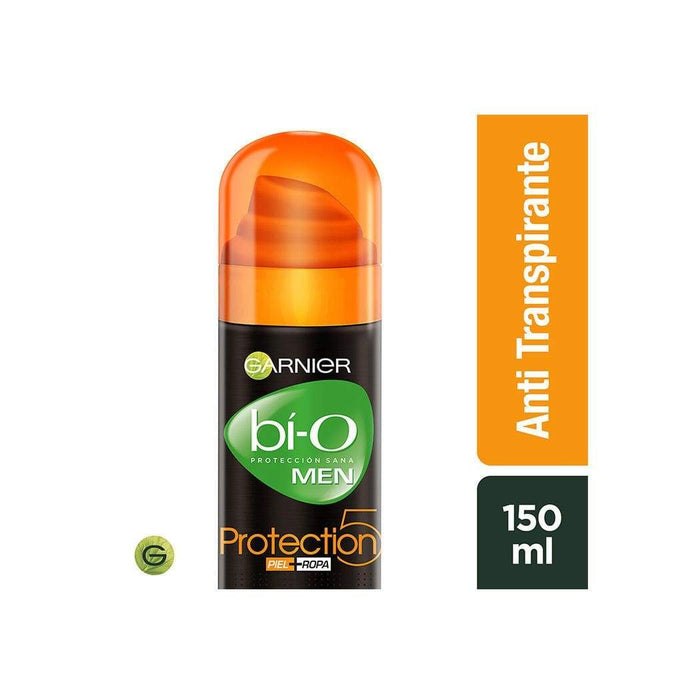 Garnier bí-O Men Antitranspirante Protection 5 Spray 150 ML (H)