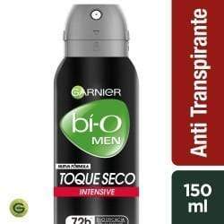 Garnier bí-O Men Antitranspirante Toque Seco Intensive Spray 150 ML (H)