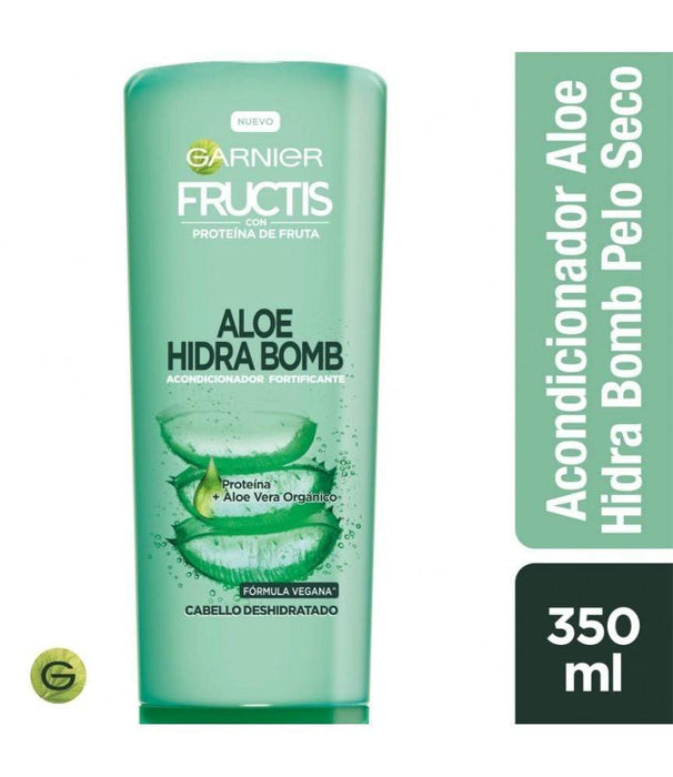 Garnier Fructis Acondicionador Aloe Hidra Bomb 350 ML