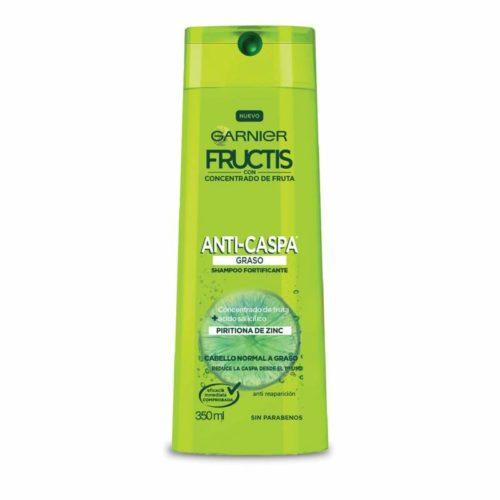 Garnier Fructis Shampoo Anticaspa Graso Piritona de Zinc 350 ML