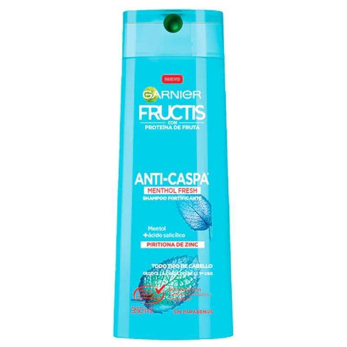 Garnier Fructis Shampoo Anticaspa Menthol Fresh 350 ML