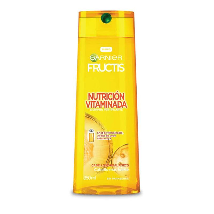 Garnier Fructis Shampoo Nutrición Vitaminada 350 ML