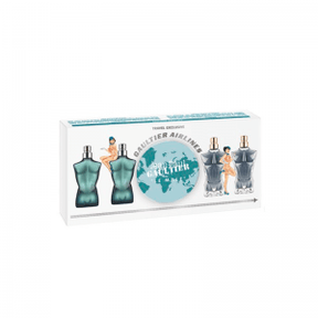 Jean Paul Gaultier Set Miniaturas Le Male EDT 2x 7 ML + Le Male Essence de Parfum Intense 2x 7ML (H)