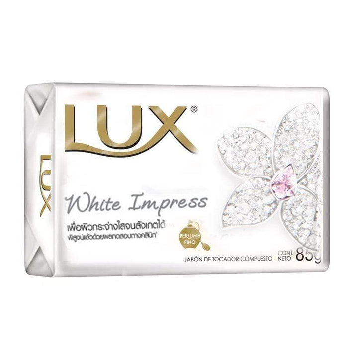 Lux Jabón en barra White Impress 80g