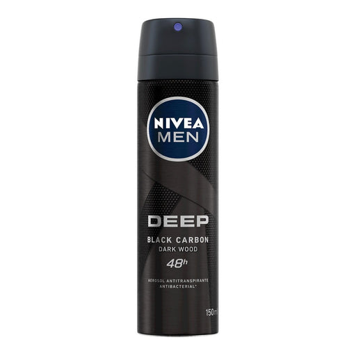 NIVEA NIVEA Antitranspirante Aerosol Deep Black Carbon DARK WOOD  150ML