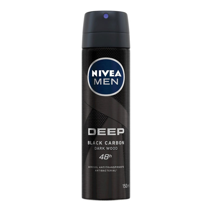 NIVEA NIVEA Antitranspirante Aerosol Deep Black Carbon DARK WOOD  150ML