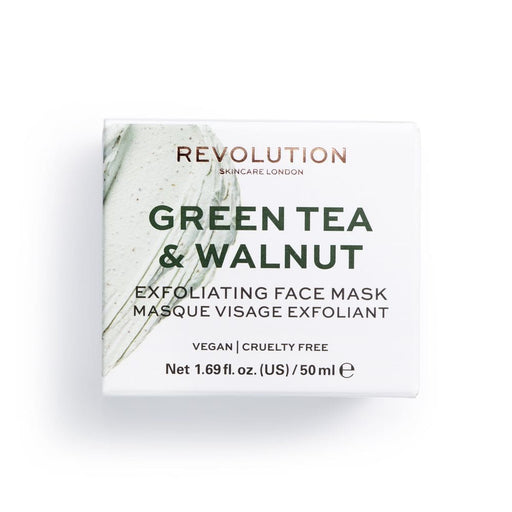 Revolution Skincare Revolution Skincare Green Tea & Walnut Exfoliating Face Mask 50 ML