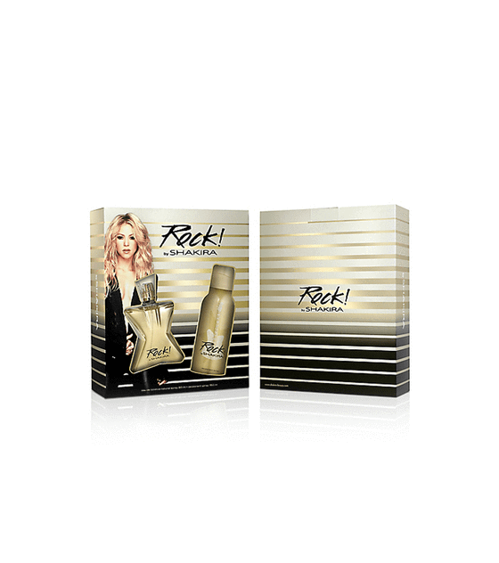 Shakira Estuche Rock EDT 80 ML + Desodorante 150 ML (M)